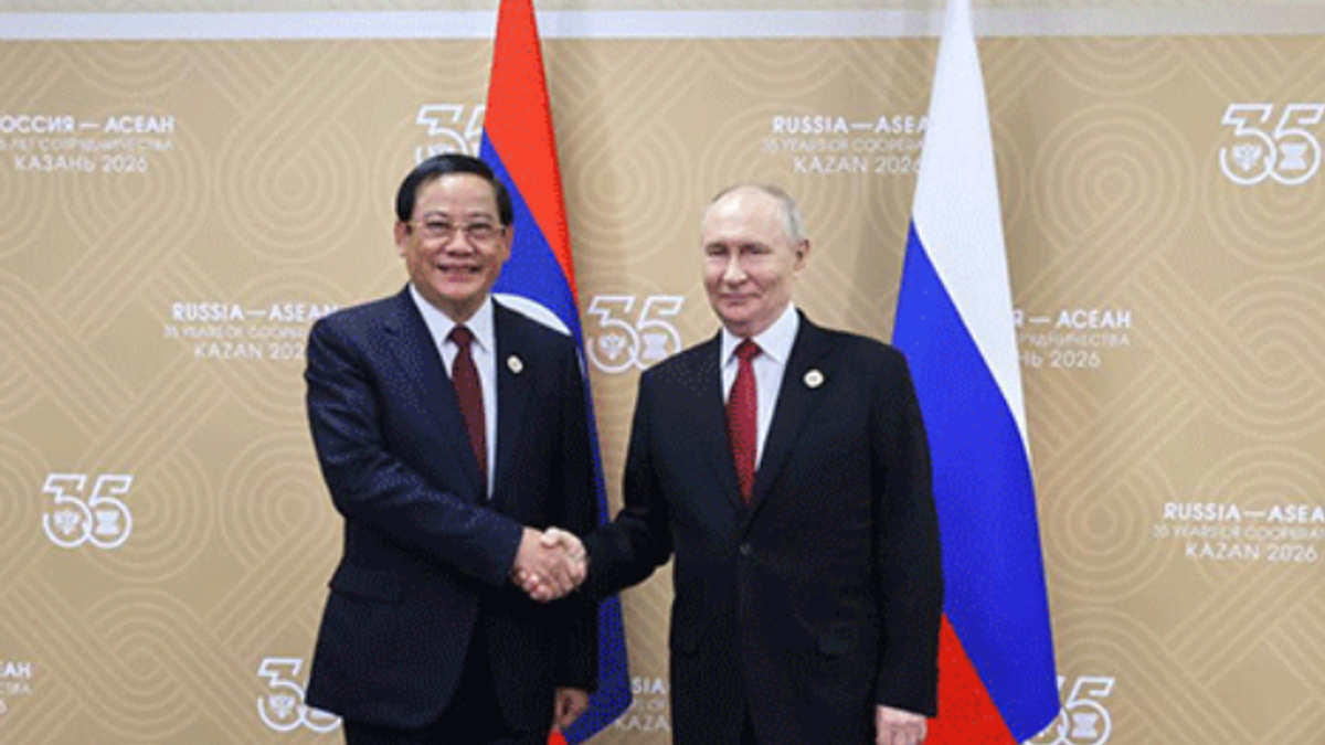 Laos and Russia deepen strategic ties with nuclear energy accord and expanded cooperation agenda