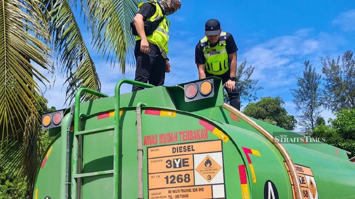 Police Dismantle Underground Diesel Smuggling Operation in Miri, Seize 15,000 Litres
