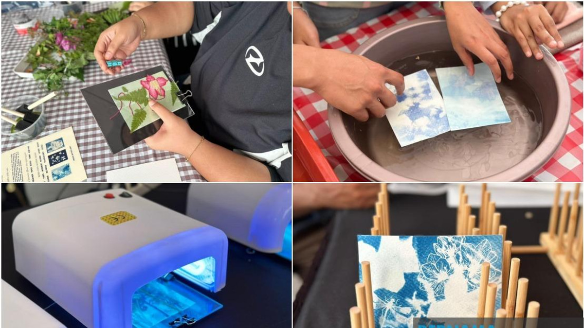 Cyanotype Artist Puteri Mas Aishah Explores Nature's Role in Blue-Print Art