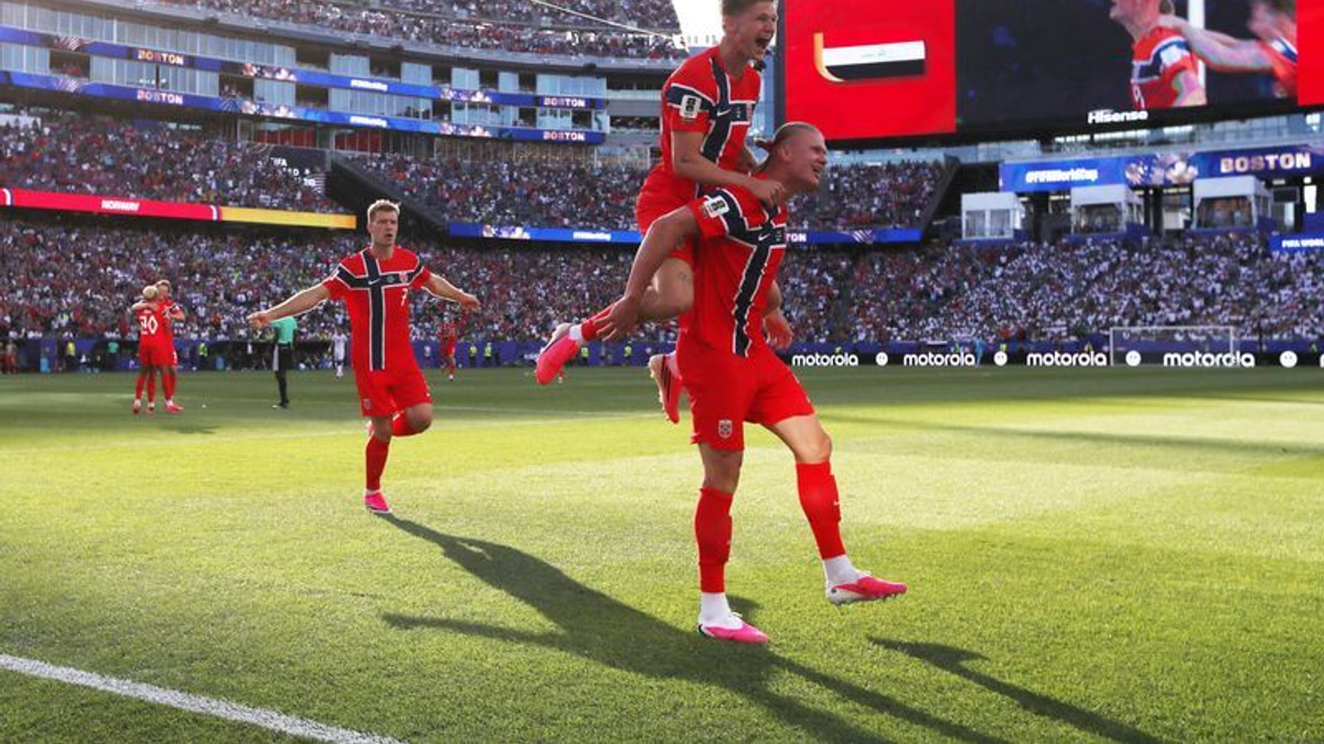 Haaland Announces World Cup Arrival with Brace as Norway Thrash Iraq 4-1