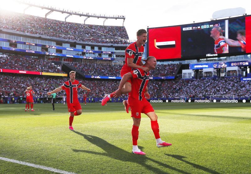 Haaland Announces World Cup Arrival with Brace as Norway Thrash Iraq 4-1