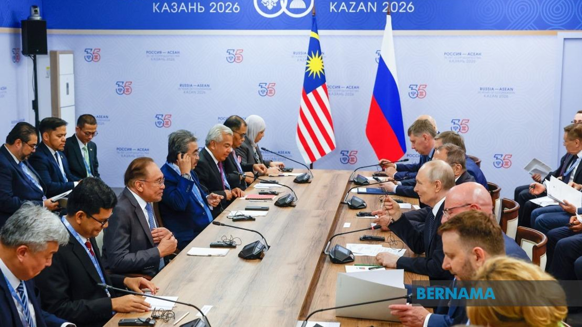 Russia and Malaysia Well-Positioned to Deepen Ties, Says Putin