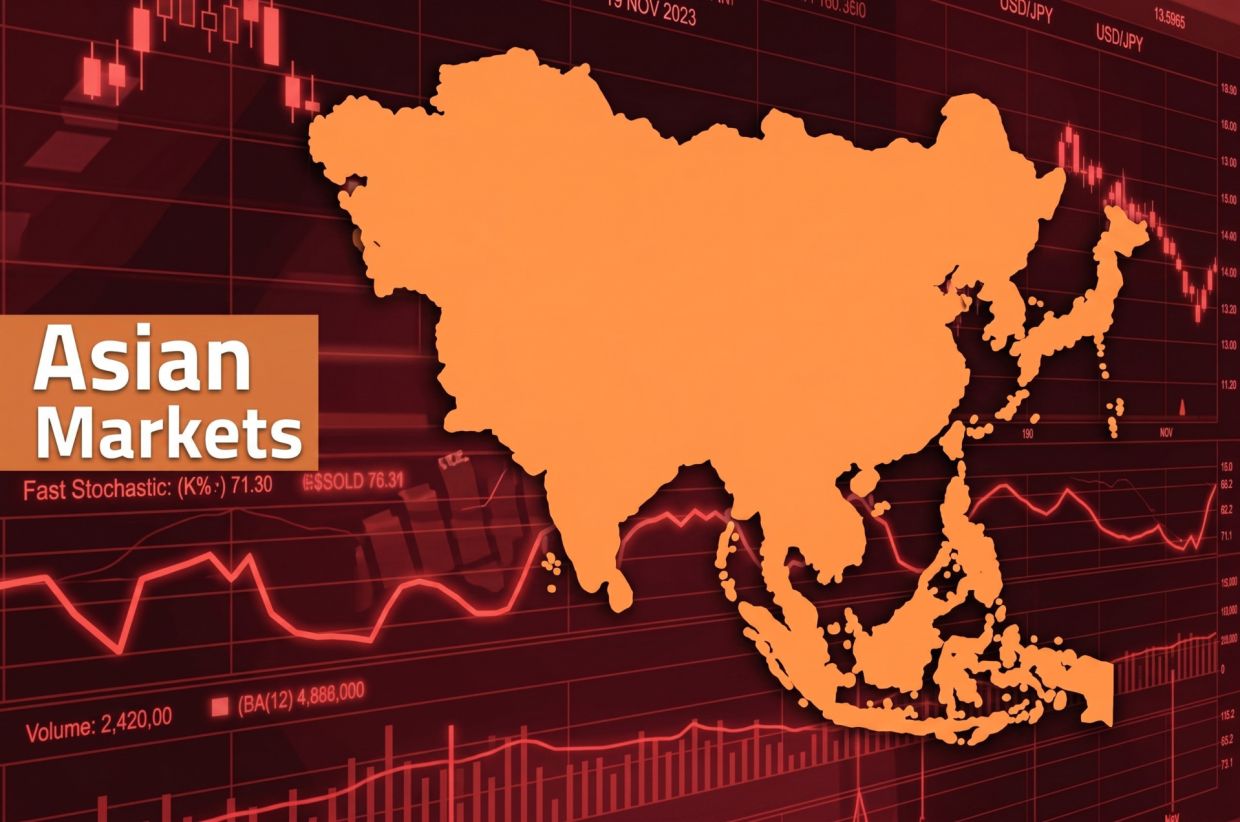 Asian stocks retreat as Middle East tensions and Fed hawkishness roil markets