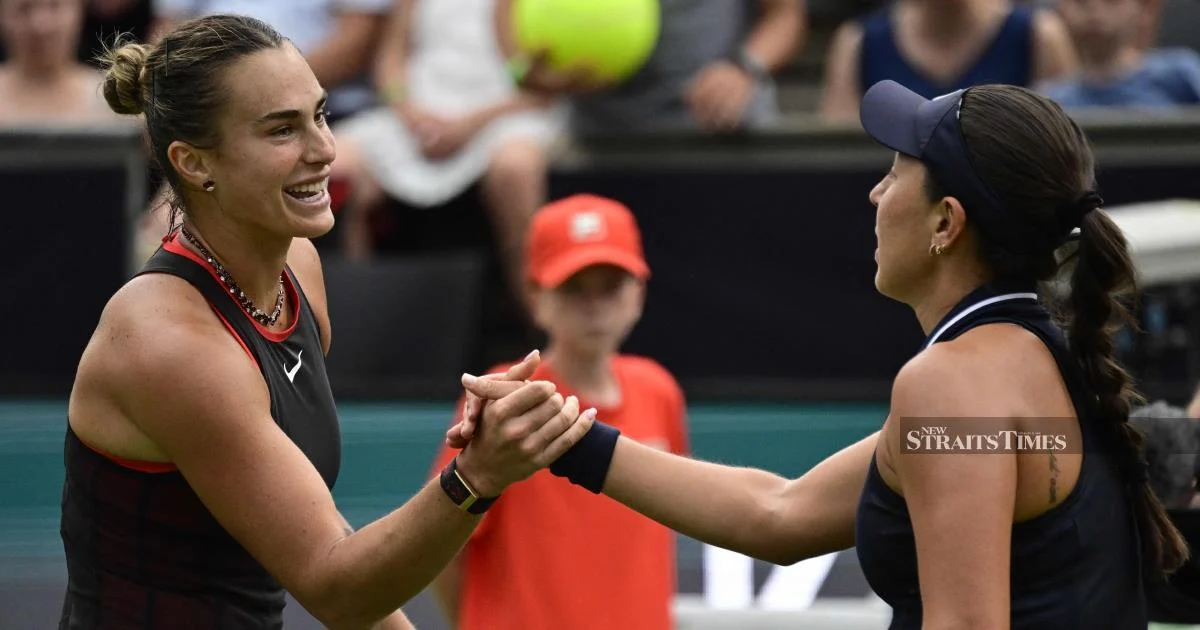 Pegula powers past Sabalenka to reach Berlin final