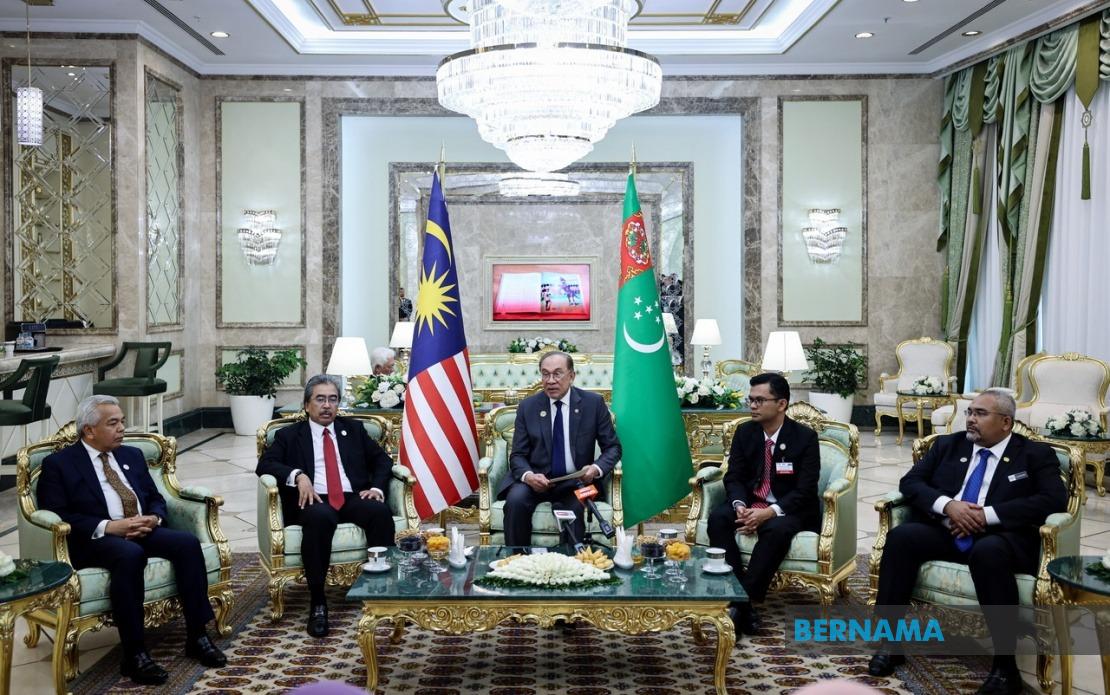 Anwar's Turkmenistan Visit Yields Strategic Gains, Bolsters Energy Cooperation