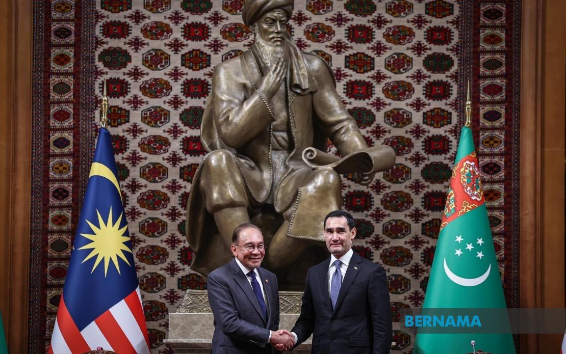 Malaysia and Turkmenistan Forge Deeper Strategic Partnership Under Anwar's Leadership