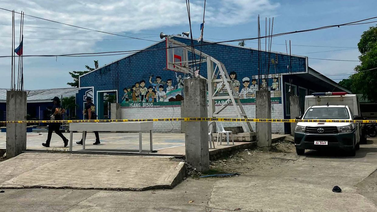 Two teenage students arrested after shooting rampage at Philippine high school leaves three dead