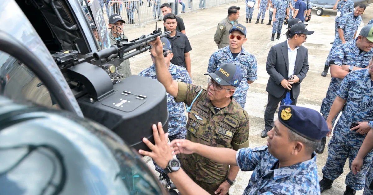 Malaysia's Combat Rescue Helicopters Armed with Enhanced Firepower for High-Risk Operations