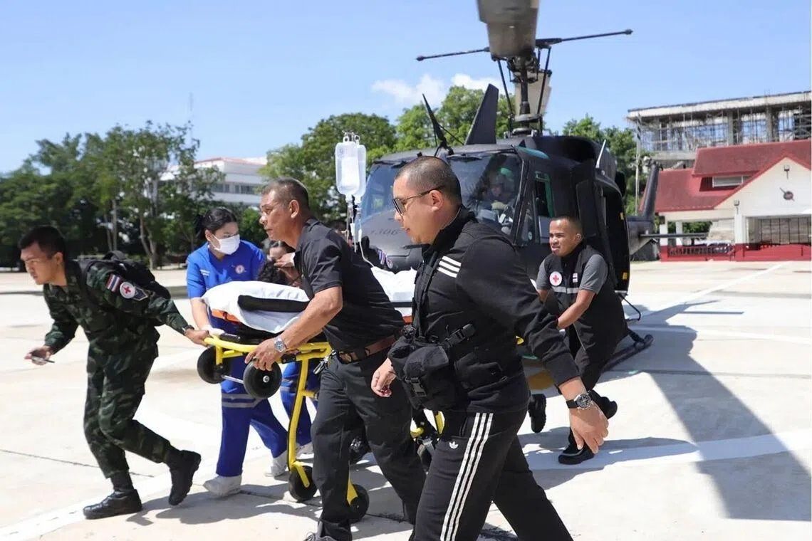 Twin bomb attacks wound 11 Thai police officers in volatile southern provinces