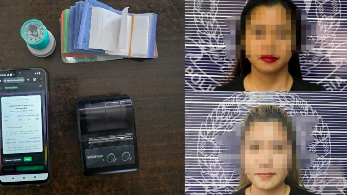 Three women arrested as police crack down on illegal World Cup betting networks in Kuching