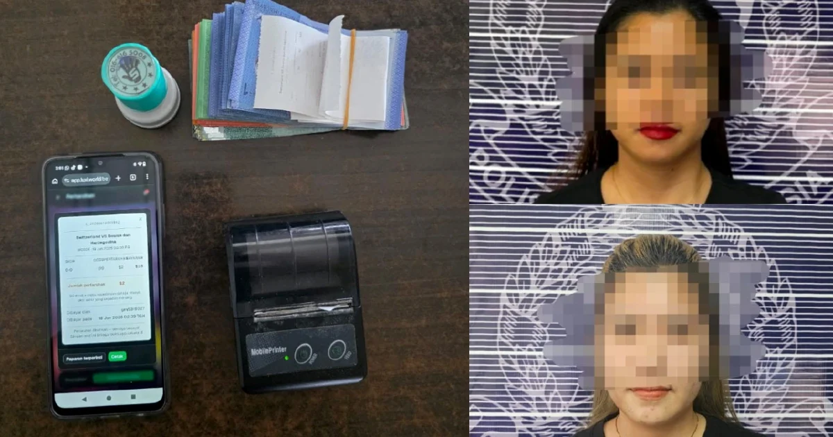 Three women arrested as police crack down on illegal World Cup betting networks in Kuching