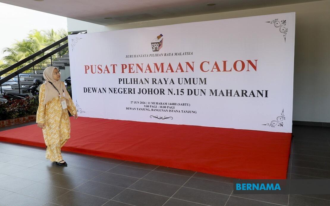 Johor's 16th State Election Officially Launches with 56 Nomination Centres Open