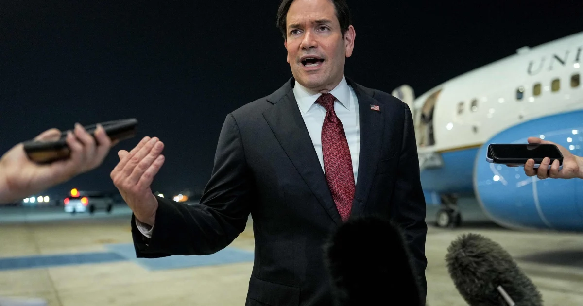 Rubio Firmly Rejects Iran's Strait of Hormuz Fee Plans as Diplomatic Tensions Escalate