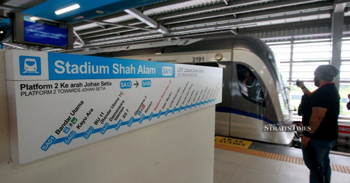 Anwar to Inaugurate LRT3 Shah Alam Extension, Opening New Transit Route