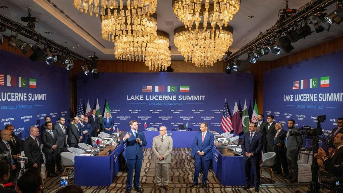 Qatar and Pakistan Hail 'Encouraging Progress' in US-Iran Diplomatic Breakthrough at Lake Lucerne Summit