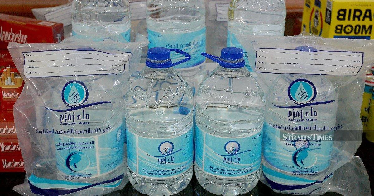 E-hailing Driver Fined Over RM101,000 for Smuggling Zam-zam Water