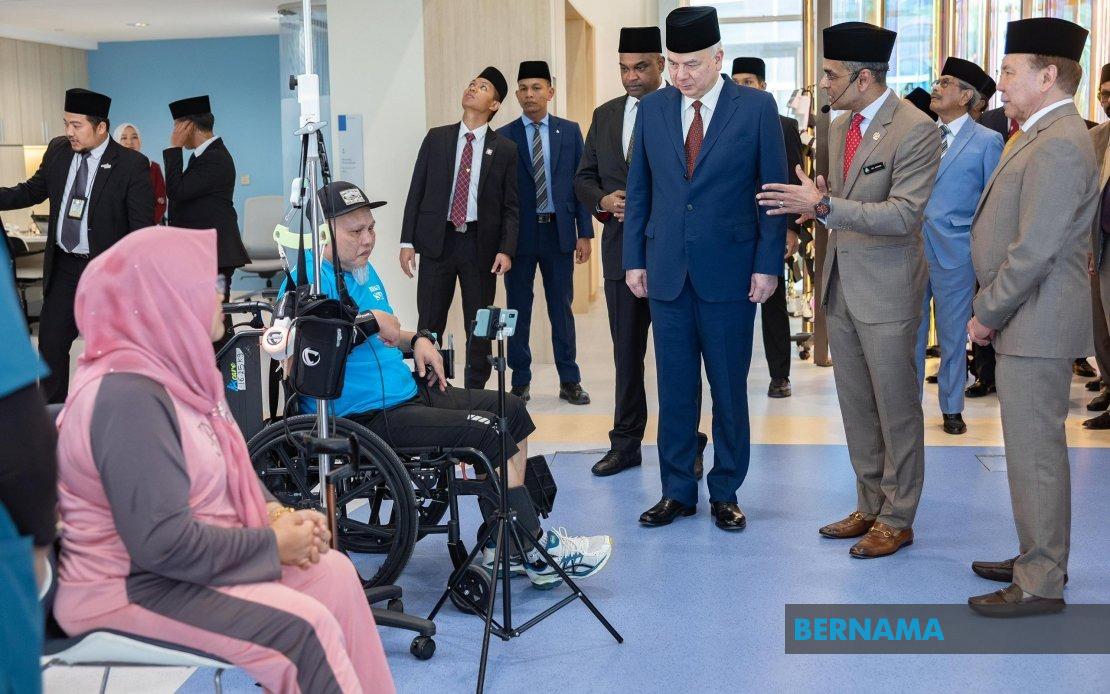 Perak Sultan Opens PERKESO's High-Tech Rehabilitation Centre, Calls for Corporate Support for Disabled Workers