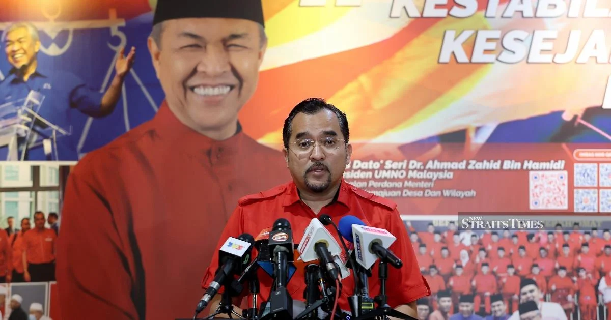 Umno Pledges Clean Campaign in Johor, Negri Sembilan State Elections