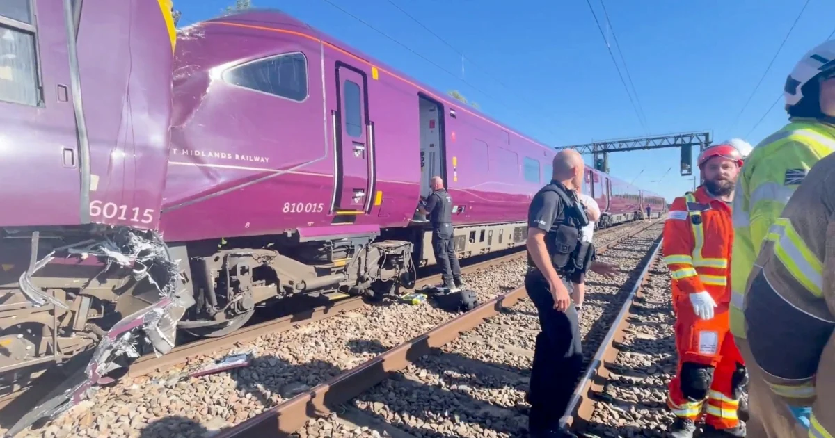 One Dead, Dozens Injured in Major Train Collision North of London