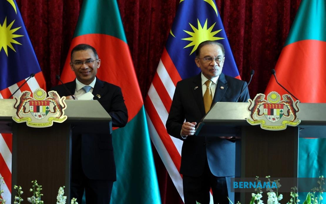 Malaysia and Bangladesh Align on Palestine, Iran and Gulf Peace, Says PM Anwar