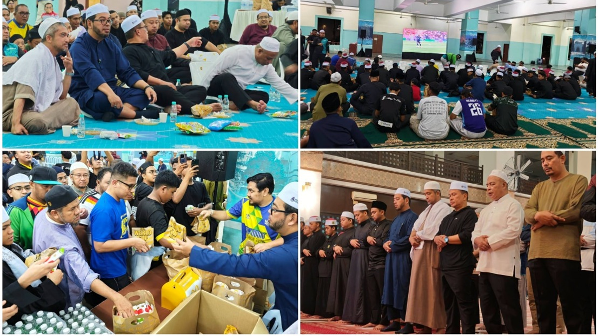 Youth-Focused Mosque Event Merges Night Prayers with World Cup Viewing in Kuala Lumpur