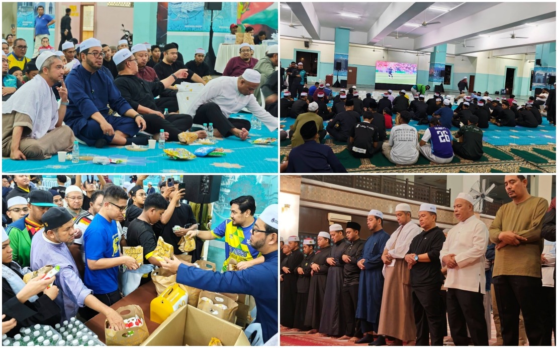 Youth-Focused Mosque Event Merges Night Prayers with World Cup Viewing in Kuala Lumpur