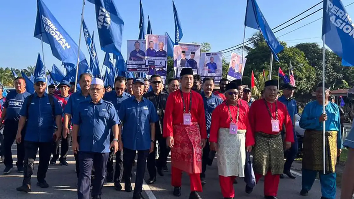 Muhyiddin rallies support for Perikatan Nasional's Bukit Kepong bid