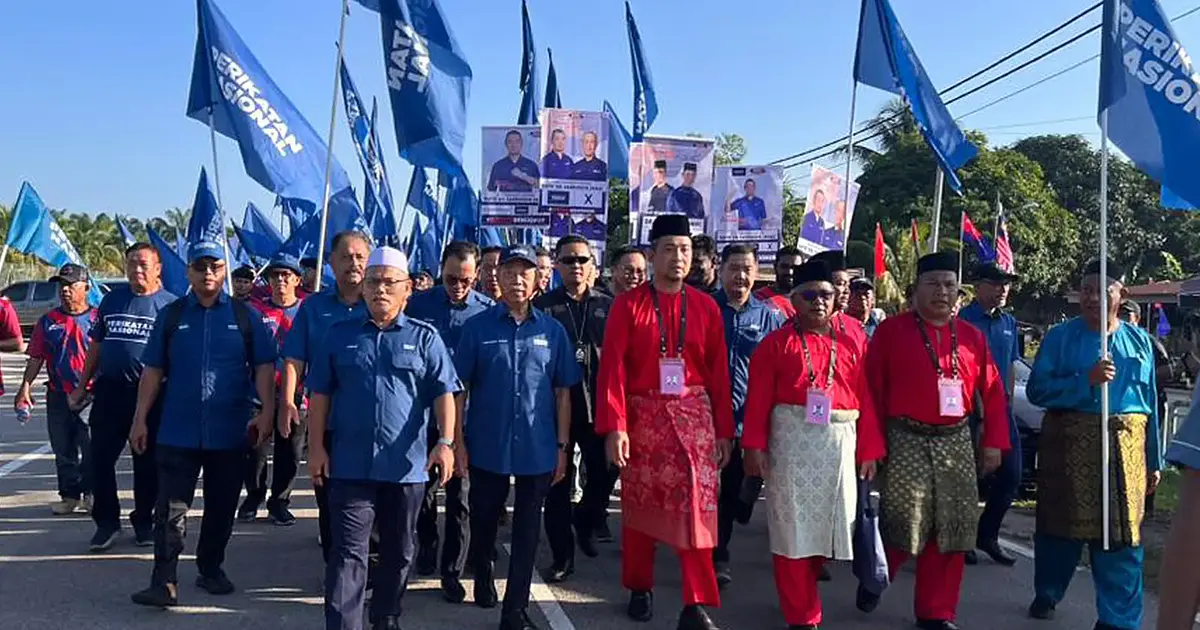 Muhyiddin rallies support for Perikatan Nasional's Bukit Kepong bid
