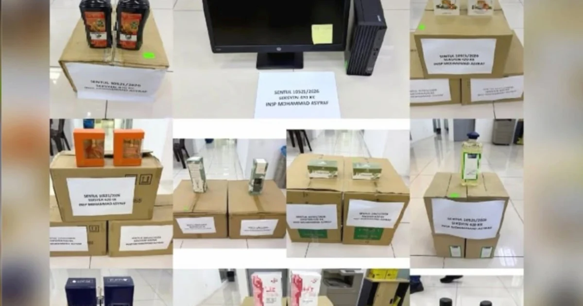 Police Bust Perfume Investment Scam Ring Operating from KL Eco City