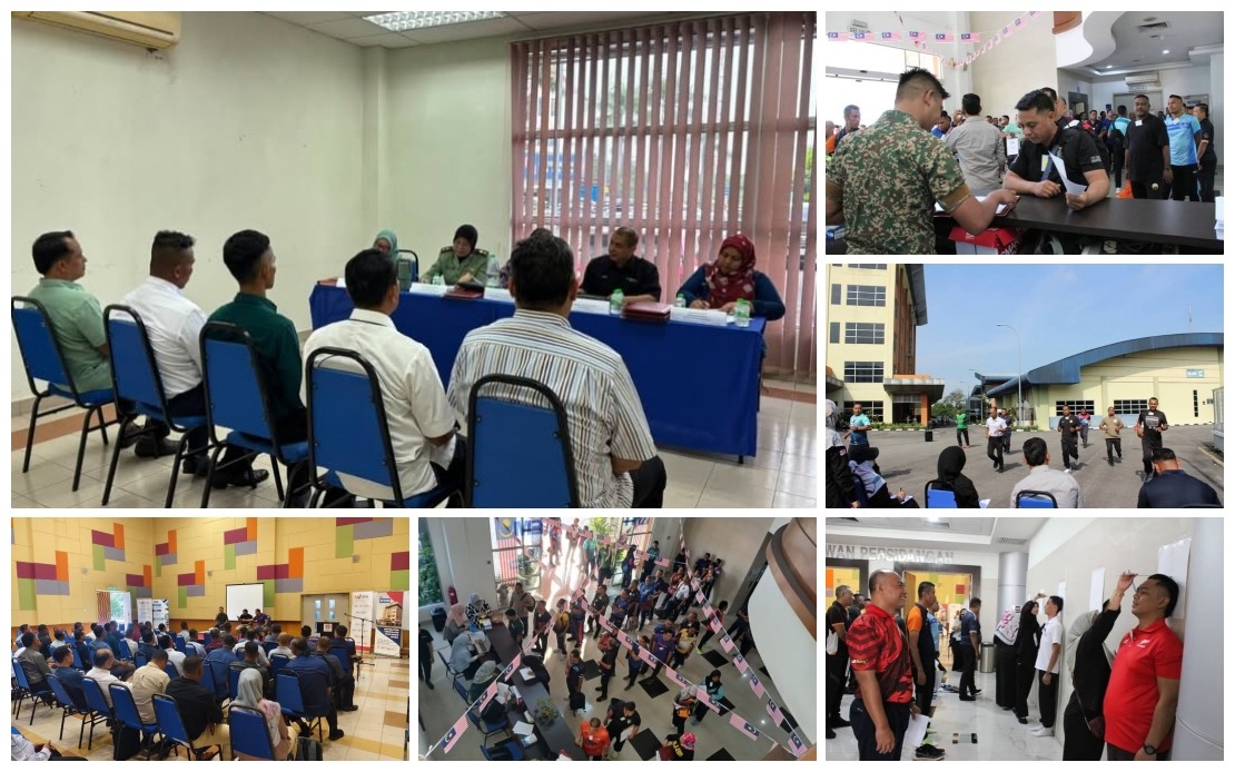 147 Former Military Personnel Compete for MRSM Warden Positions