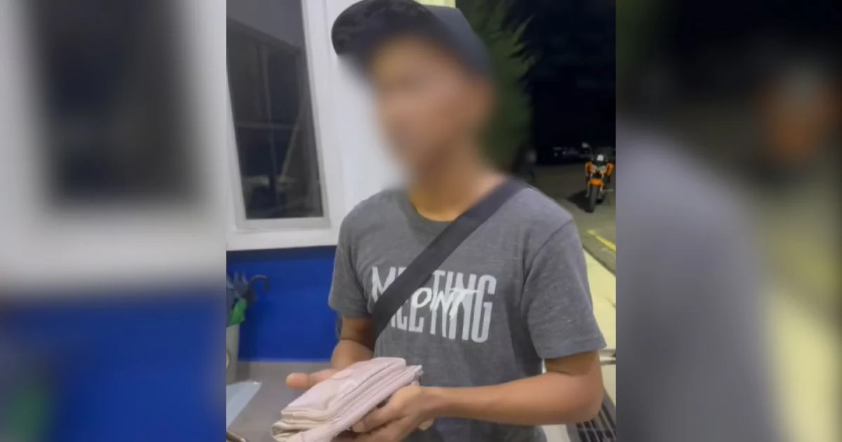 Delivery Rider Detained Over RM10,000 Cash Theft from Lost Wallet
