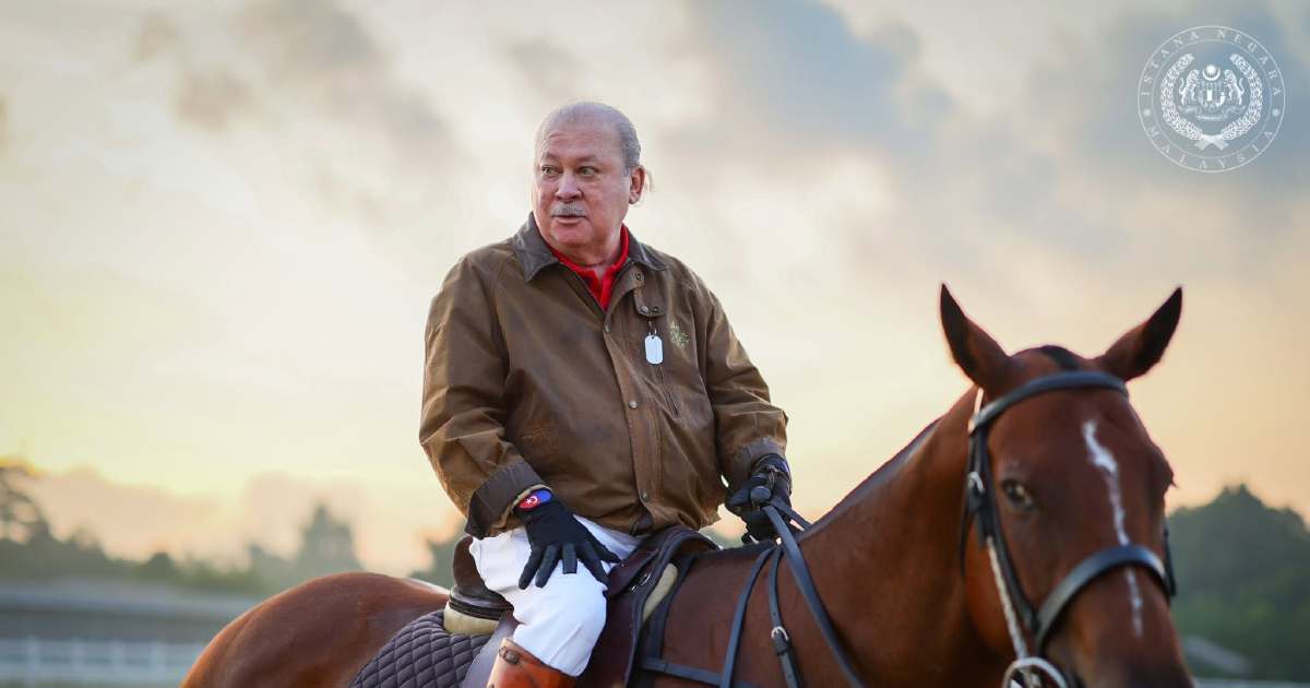 Sultan Ibrahim Continues Regular Equestrian Activities at Johor Polo Club