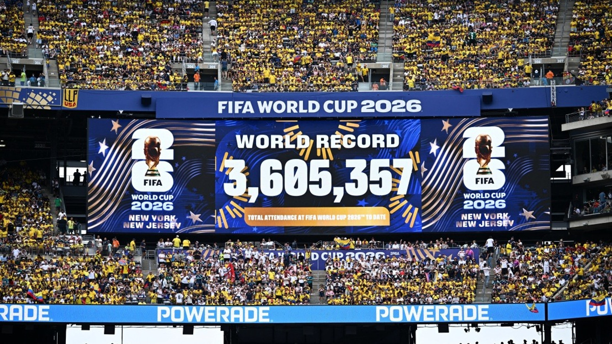 2026 World Cup Sets Historic Attendance Record, Smashing 32-Year-Old Mark