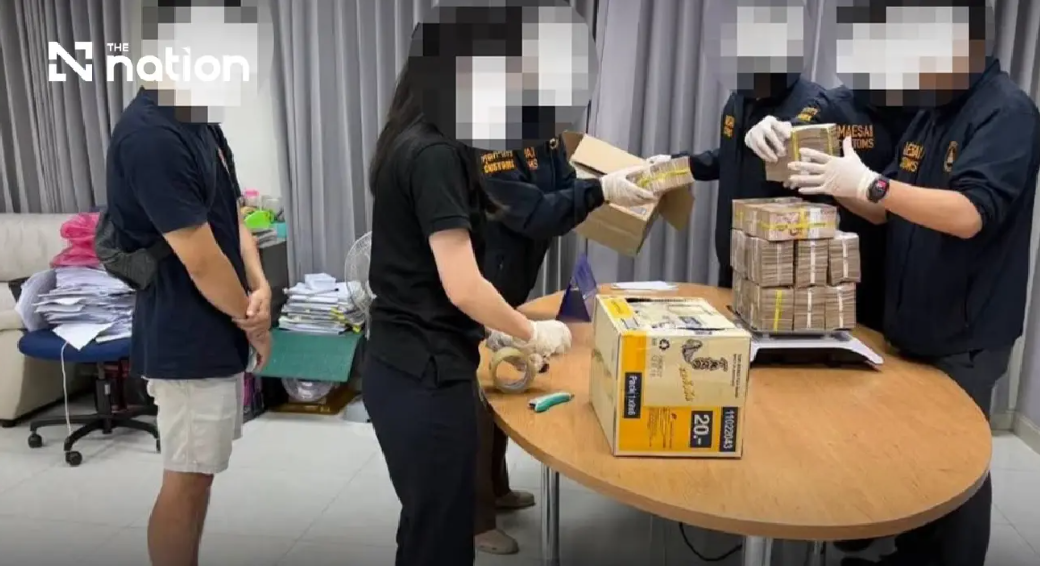 Thai Customs Halts B23 Million Cash Smuggle Bid at Myanmar Border